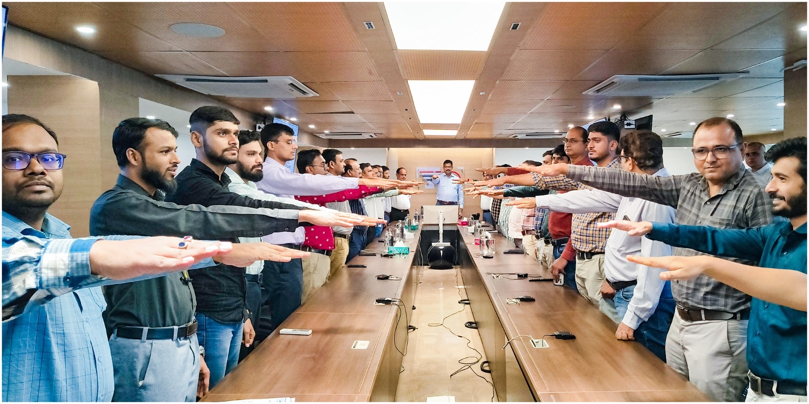 Administration of integrity pledge to all the employees at NHSRCL site offices